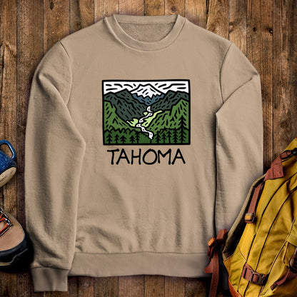 Tahoma Washington Crewneck Sweatshirt
