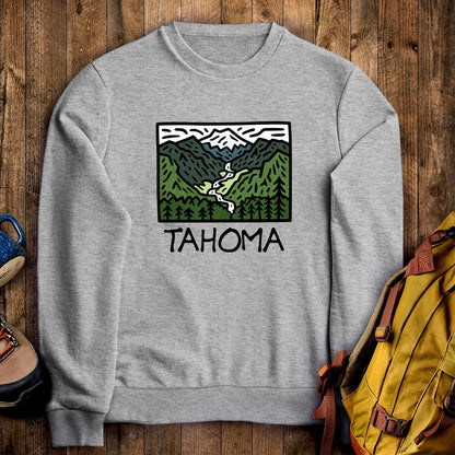 Tahoma Washington Crewneck Sweatshirt