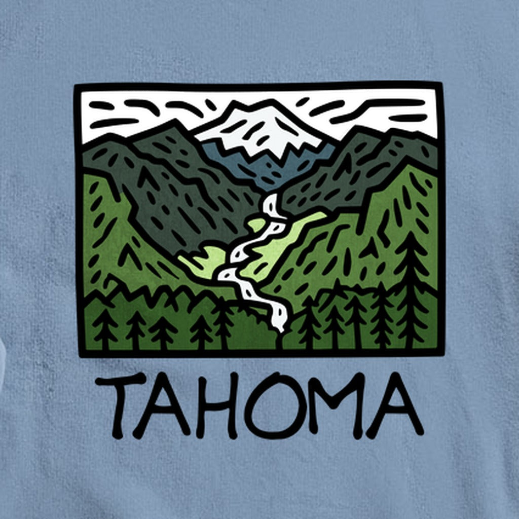 Tahoma Washington Crewneck Sweatshirt