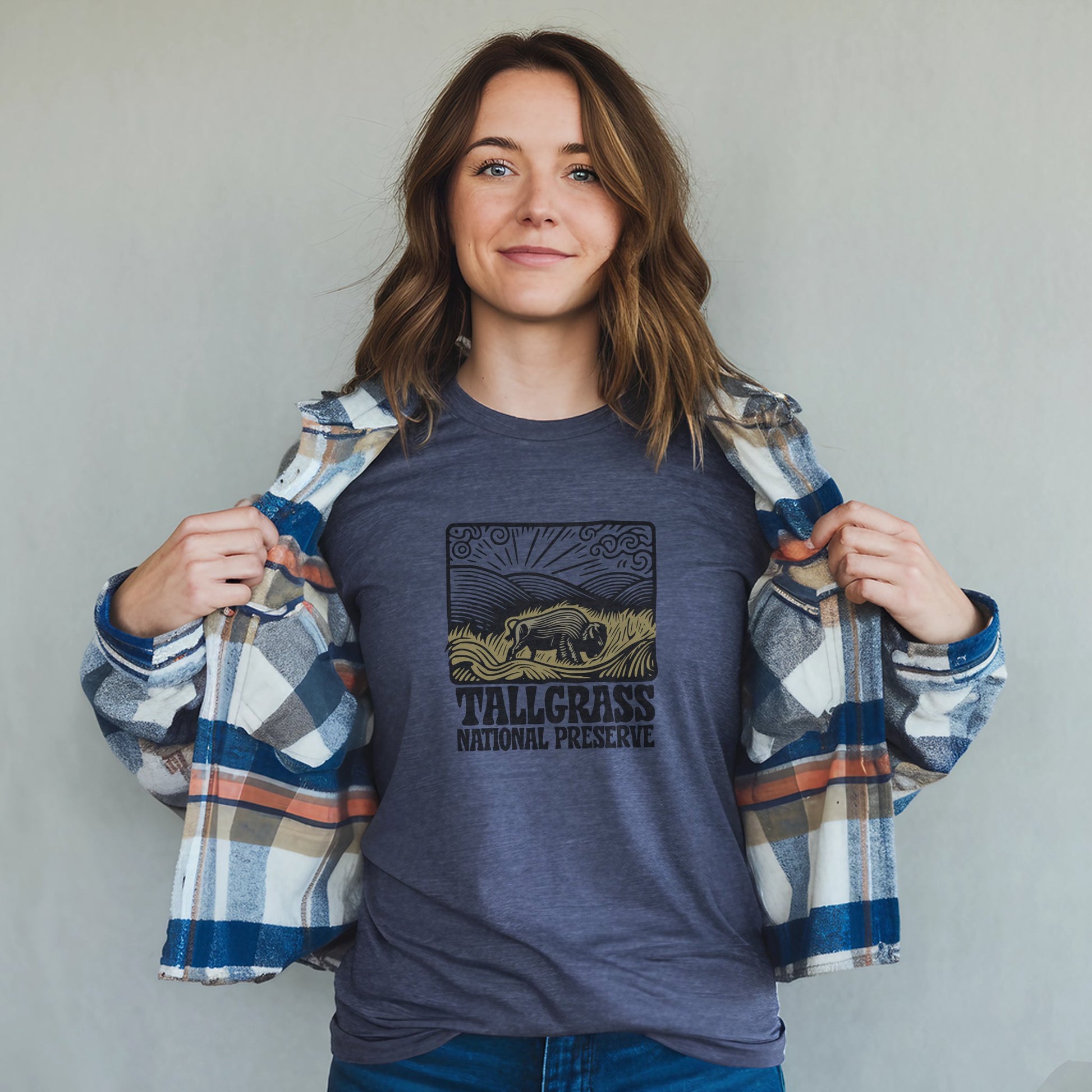 Tallgrass National Preserve T-Shirt Adventure and Outdoors Themed T-Shirt