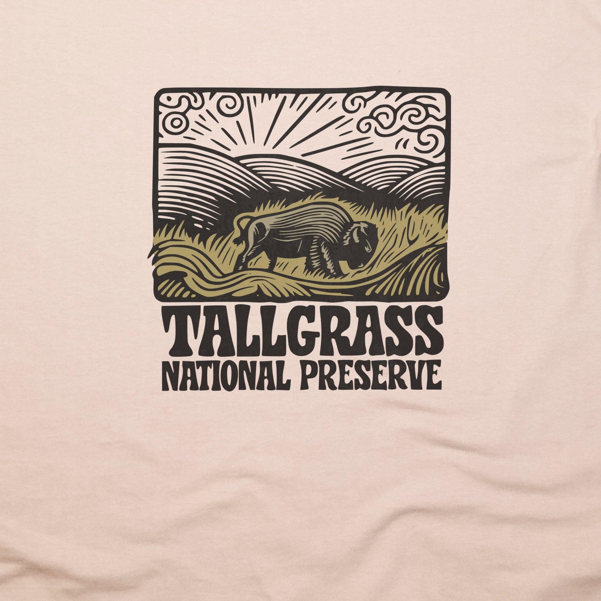 Tallgrass National Preserve T-Shirt Adventure and Outdoors Themed T-Shirt