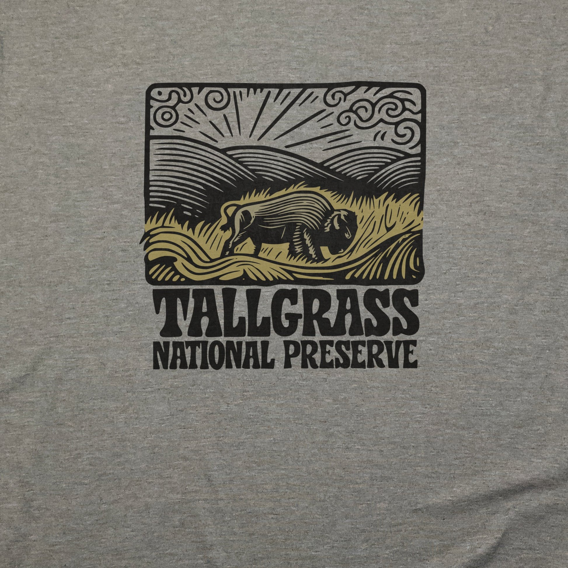 Tallgrass National Preserve T-Shirt Adventure and Outdoors Themed T-Shirt