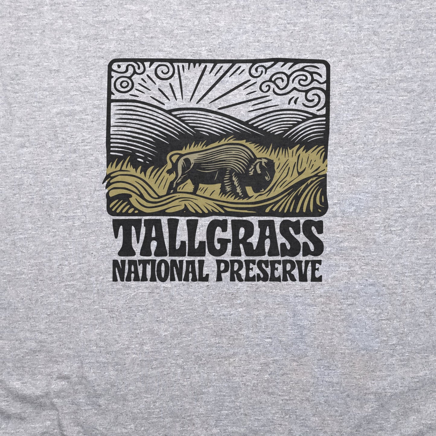 Tallgrass National Preserve T-Shirt Adventure and Outdoors Themed T-Shirt