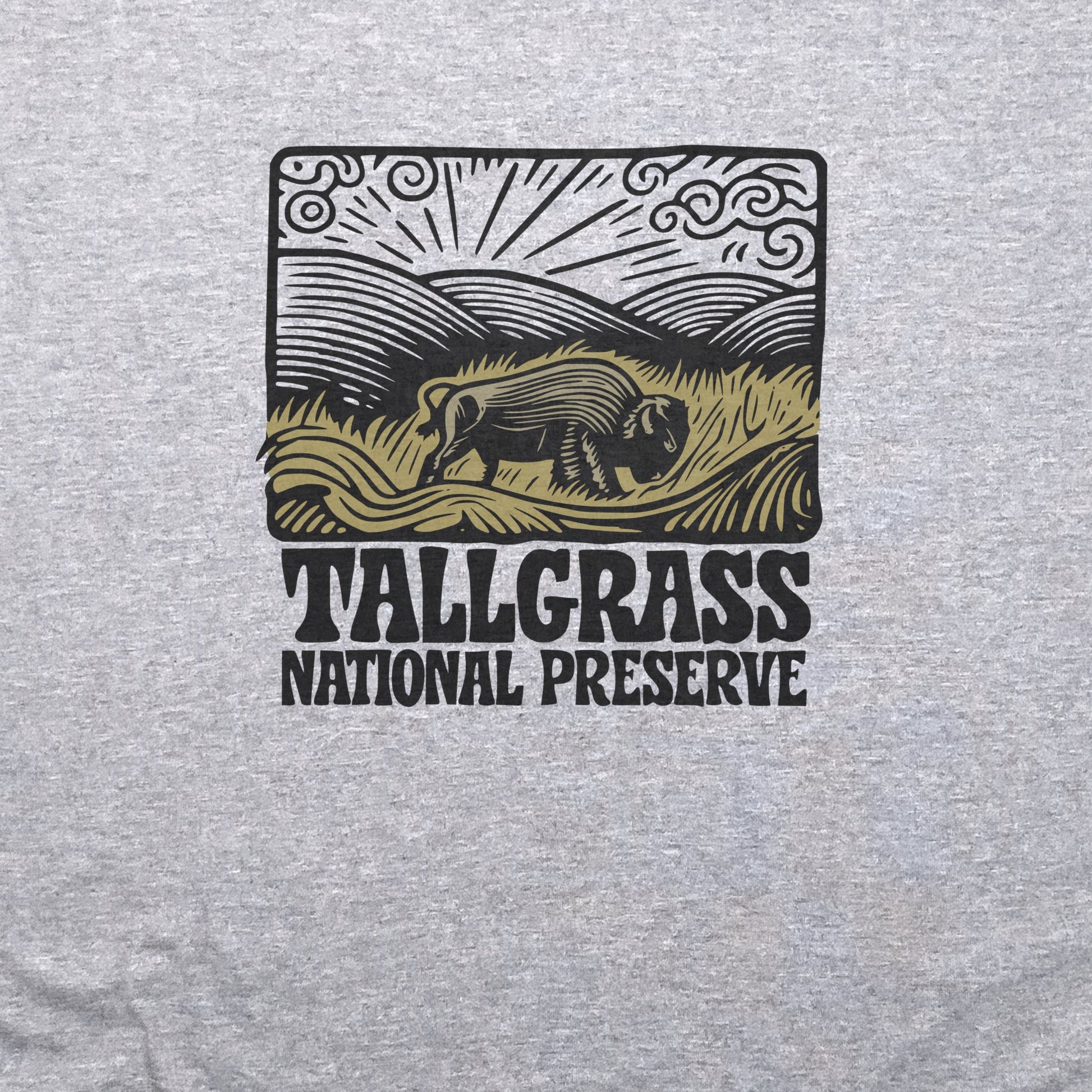 Tallgrass National Preserve T-Shirt Adventure and Outdoors Themed T-Shirt