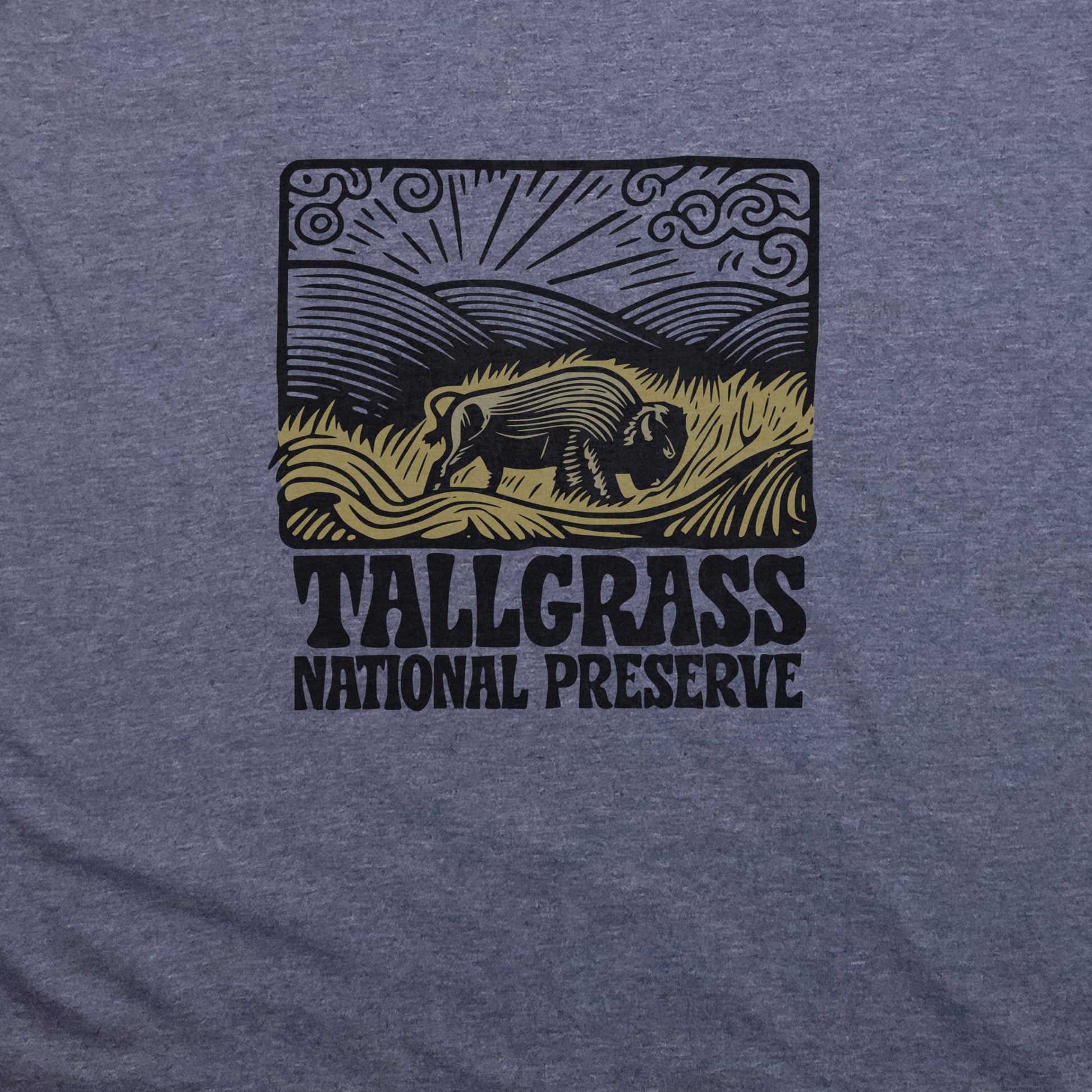 Tallgrass National Preserve T-Shirt Adventure and Outdoors Themed T-Shirt