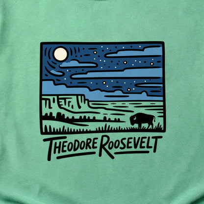 Theodore Roosevelt National Park at Night Cotton T-Shirt