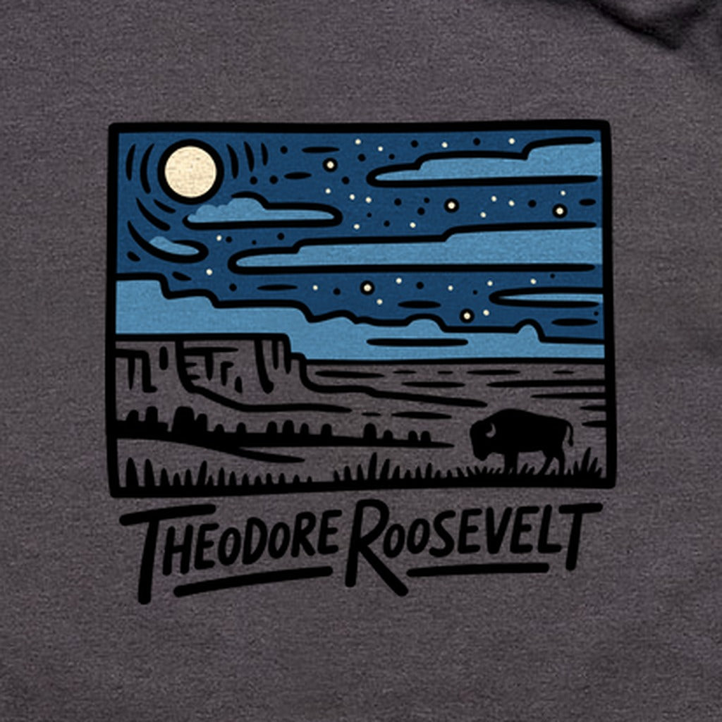 Theodore Roosevelt National Park at Night T-Shirt