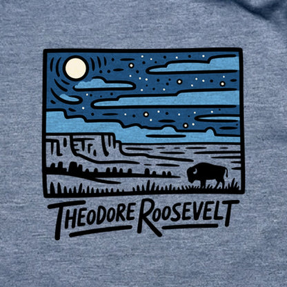 Theodore Roosevelt National Park at Night T-Shirt