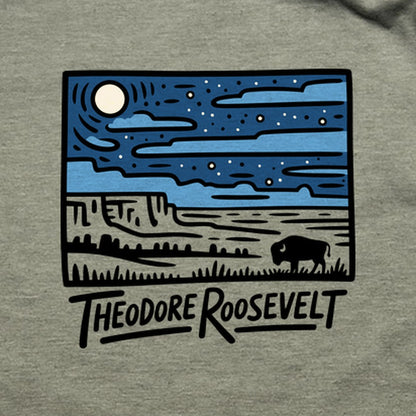 Theodore Roosevelt National Park at Night T-Shirt