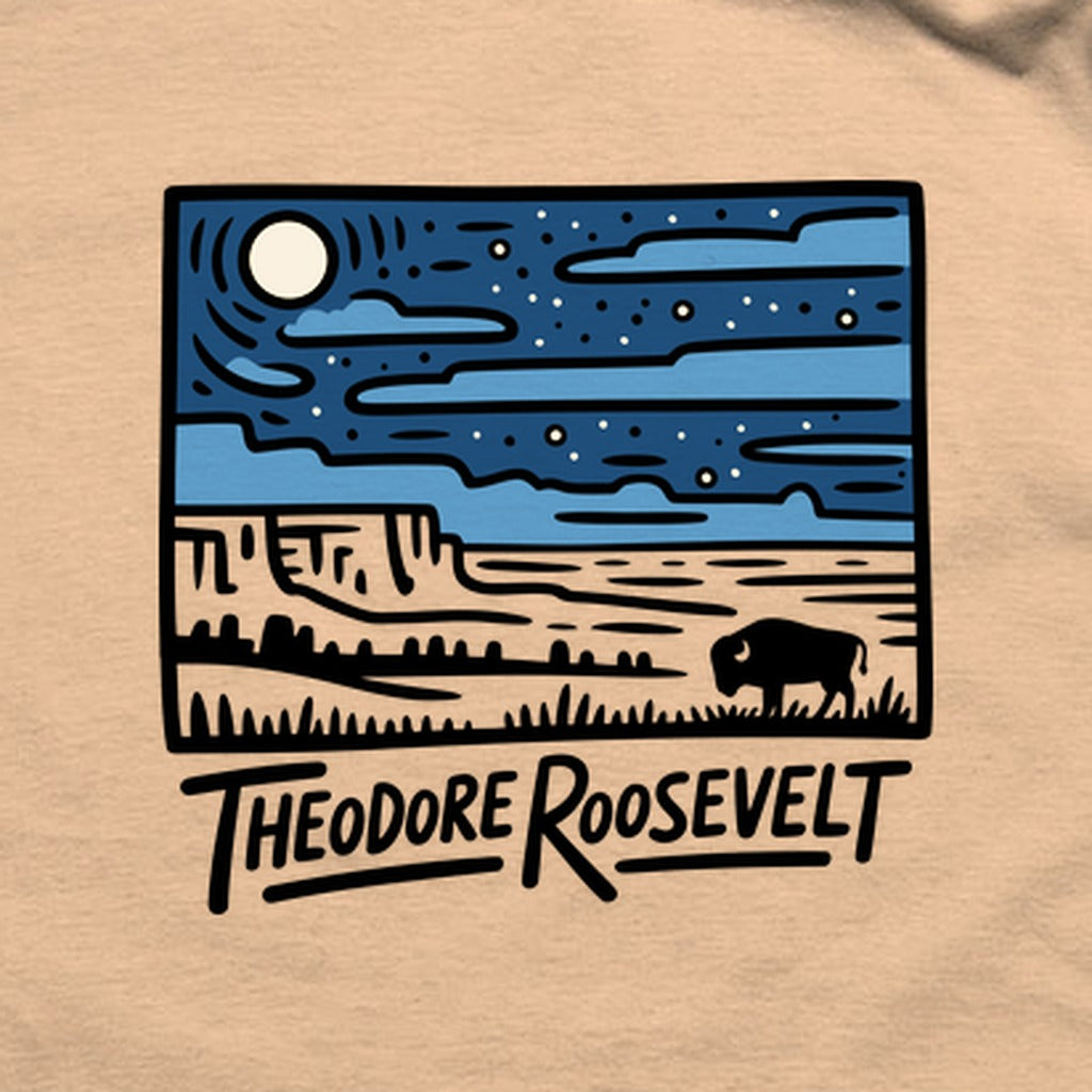 Theodore Roosevelt National Park at Night T-Shirt