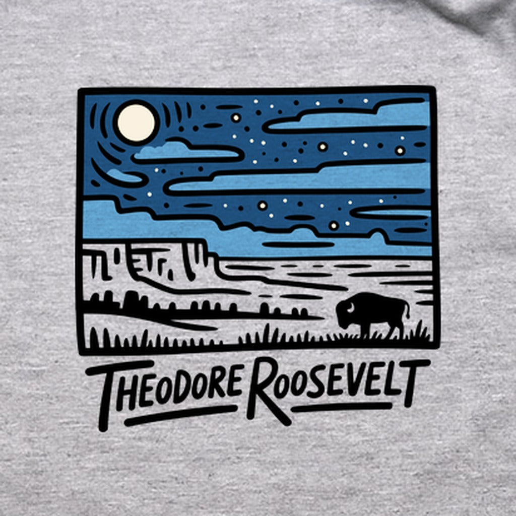 Theodore Roosevelt National Park at Night T-Shirt