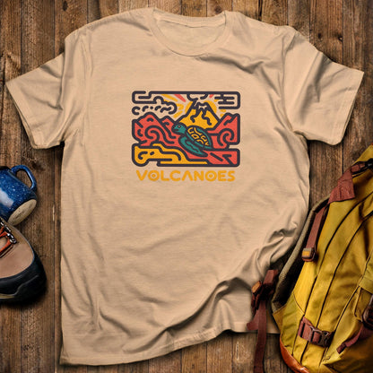 Hawai'i Volcanoes National Park T-Shirt Sand Adventure and Outdoors Themed T-Shirt