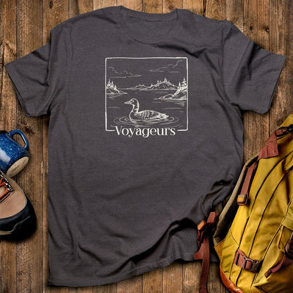 Voyageurs Line Drawing T-Shirt