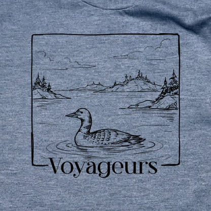 Voyageurs Line Drawing T-Shirt
