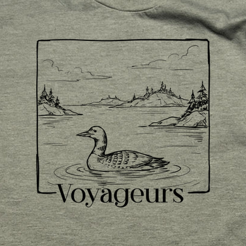 Voyageurs Line Drawing T-Shirt