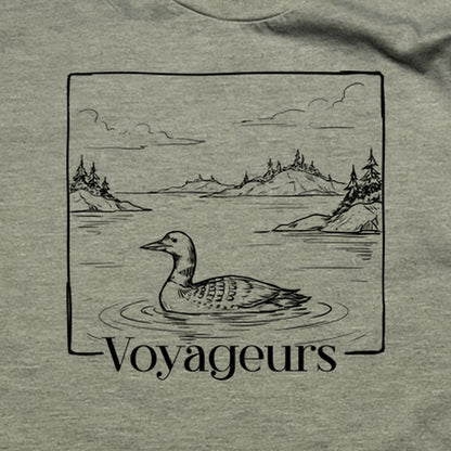 Voyageurs Line Drawing T-Shirt