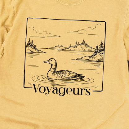 Voyageurs Line Drawing Premium Long Sleeve