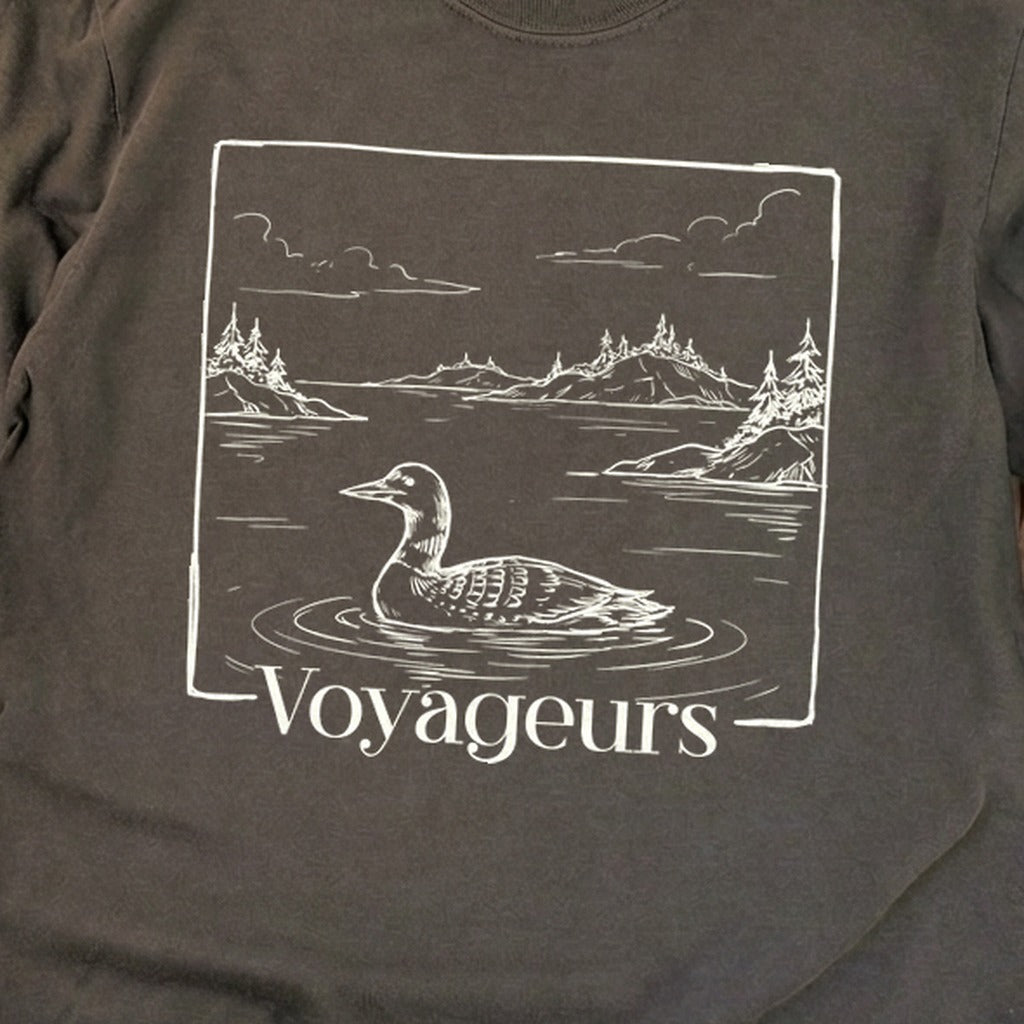 Voyageurs Line Drawing Premium Long Sleeve