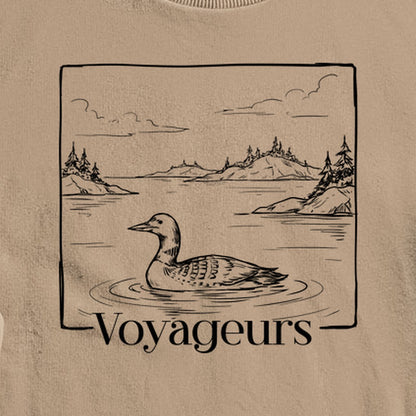 Voyageurs Line Drawing Crewneck Sweatshirt