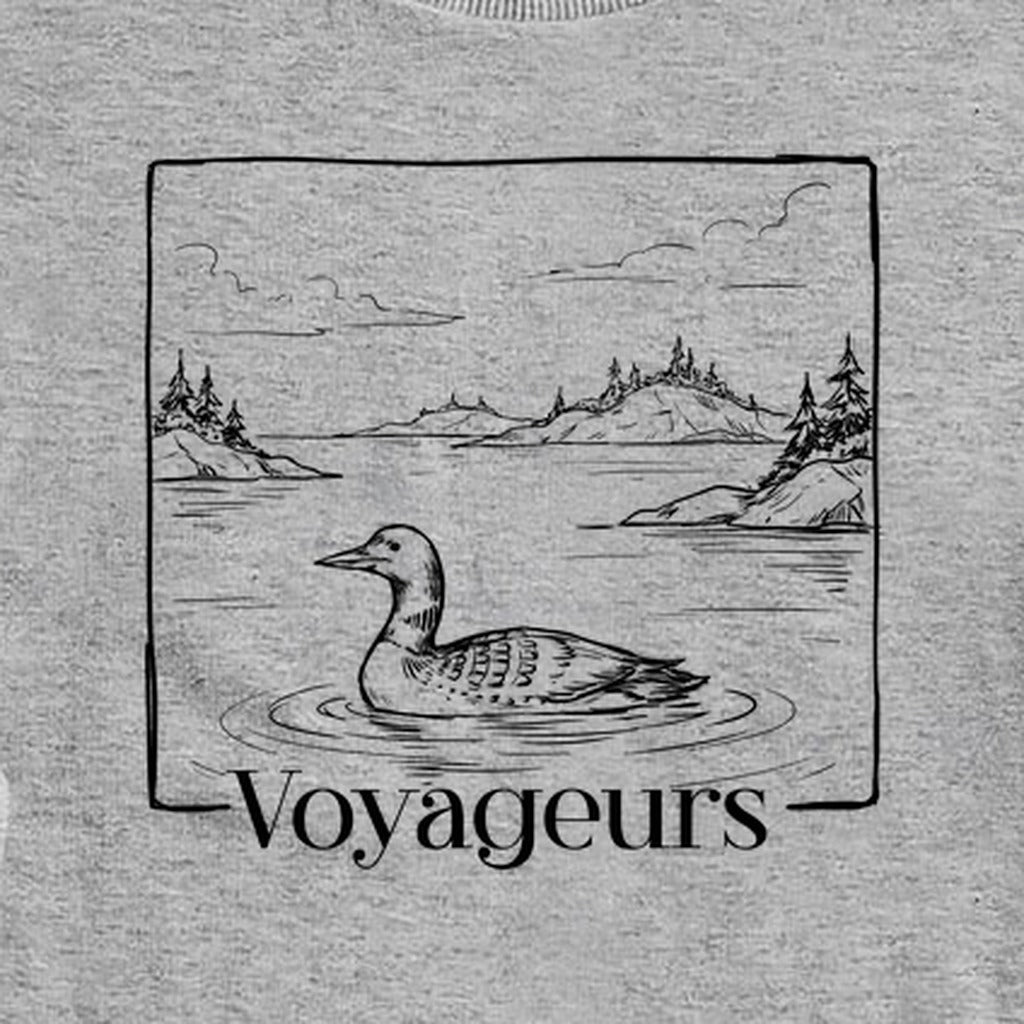 Voyageurs Line Drawing Crewneck Sweatshirt