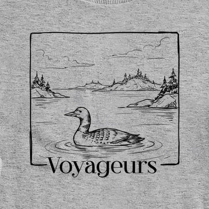 Voyageurs Line Drawing Crewneck Sweatshirt