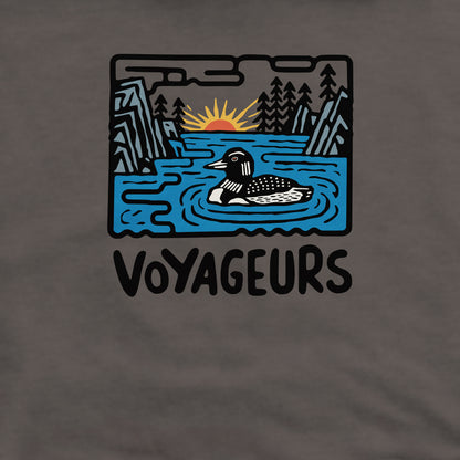 Voyageurs National Park Crewneck Sweatshirt Adventure and Outdoors Themed Sweatshirt
