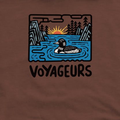 Voyageurs National Park Crewneck Sweatshirt Adventure and Outdoors Themed Sweatshirt