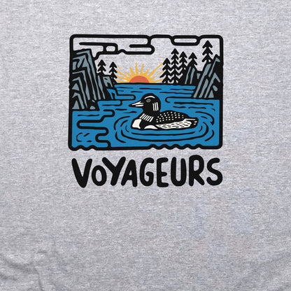 Voyageurs National Park Crewneck Sweatshirt Adventure and Outdoors Themed Sweatshirt