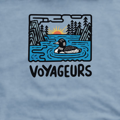Voyageurs National Park Crewneck Sweatshirt Adventure and Outdoors Themed Sweatshirt
