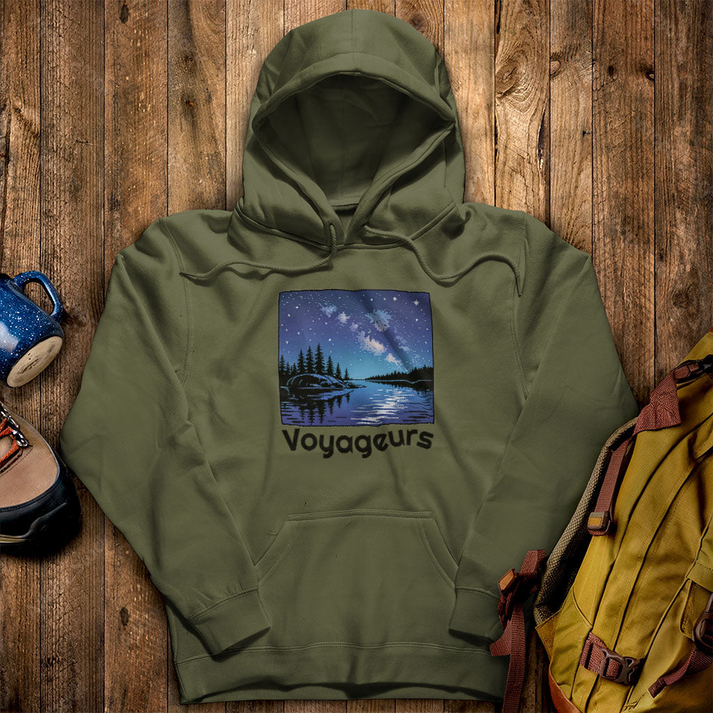 Voyageurs National Park at Night Hoodie