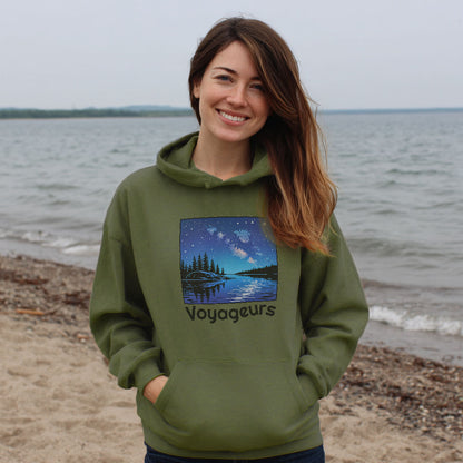 Voyageurs National Park at Night Hoodie