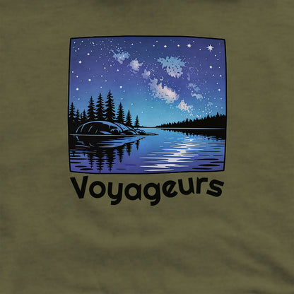 Voyageurs National Park at Night Crewneck Sweatshirt