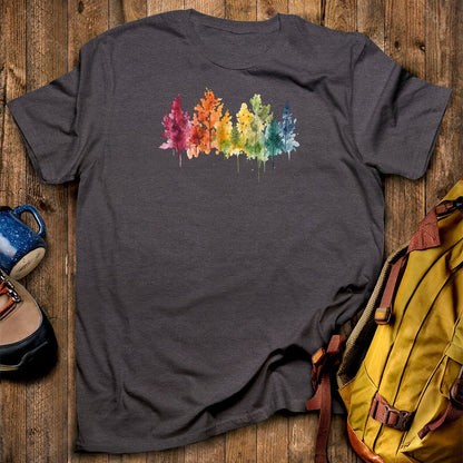 Watercolor Autumn Trees T-Shirt