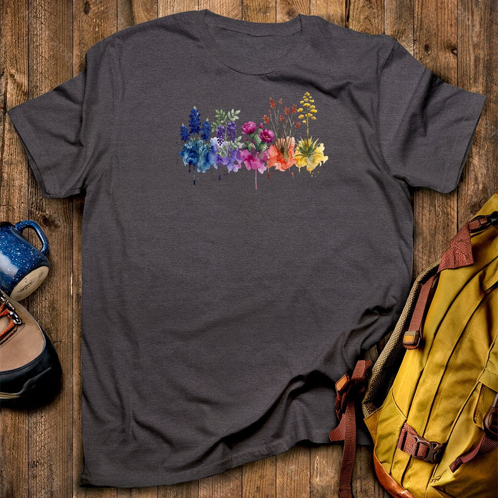 Watercolor Big Bend Wildflowers T-Shirt