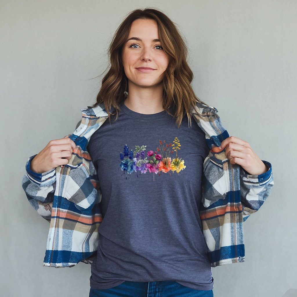 Watercolor Big Bend Wildflowers T-Shirt