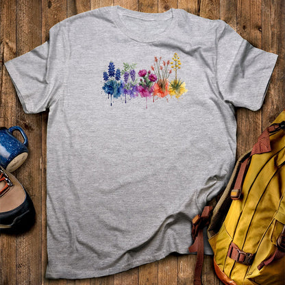 Watercolor Big Bend Wildflowers T-Shirt