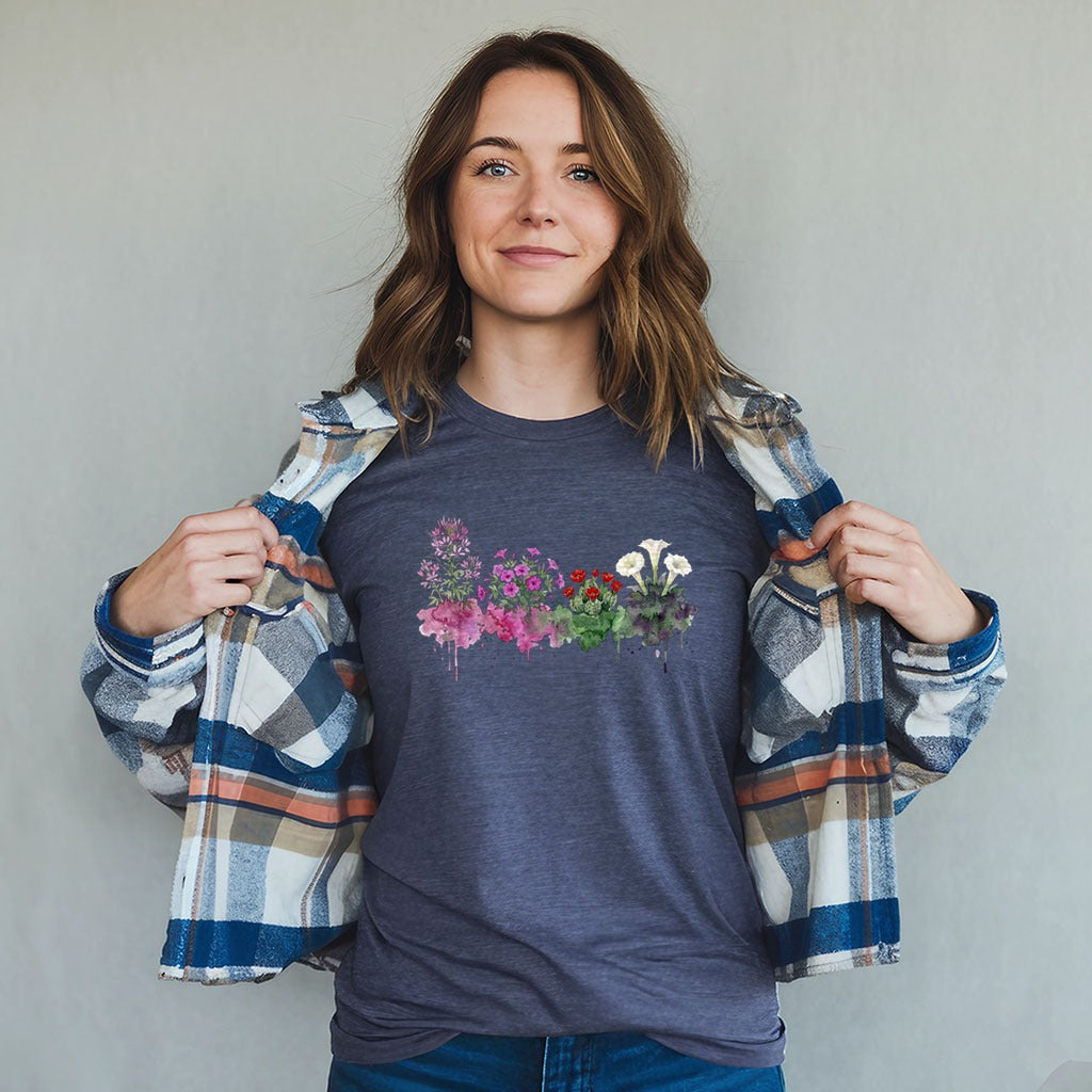 Watercolor Canyonlands Wildflowers T-Shirt