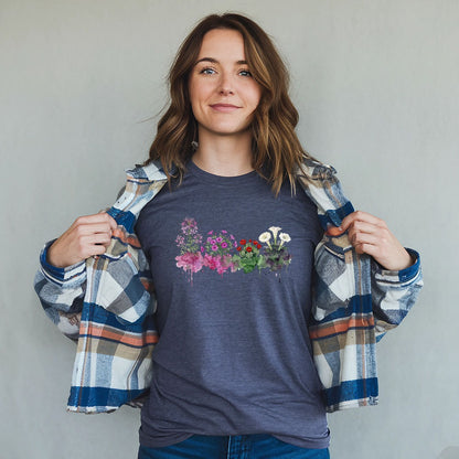 Watercolor Canyonlands Wildflowers T-Shirt