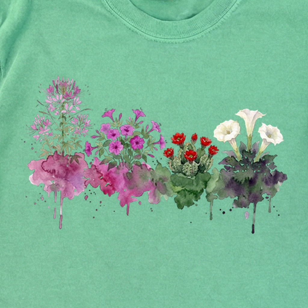 Watercolor Canyonlands Wildflowers Premium Long Sleeve