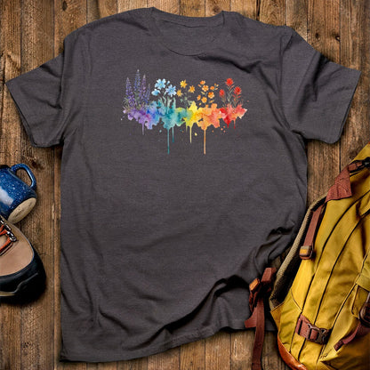 Watercolor Grand Canyon Wildflowers T-Shirt