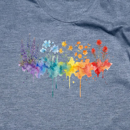 Watercolor Grand Canyon Wildflowers T-Shirt