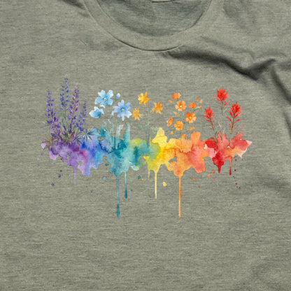 Watercolor Grand Canyon Wildflowers T-Shirt