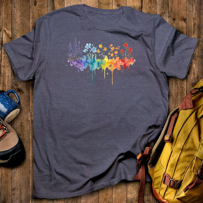 Watercolor Grand Canyon Wildflowers T-Shirt