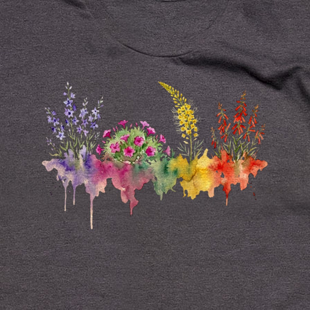 Watercolor Arches Wildflowers T-Shirt