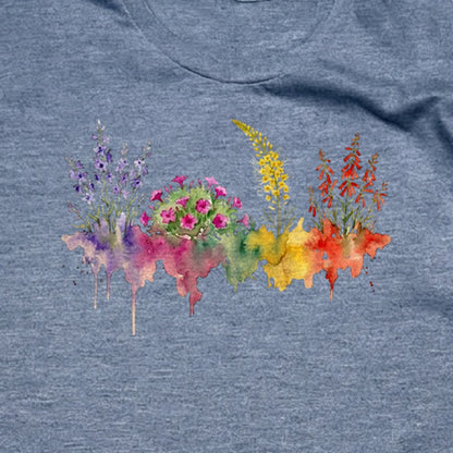 Watercolor Arches Wildflowers T-Shirt