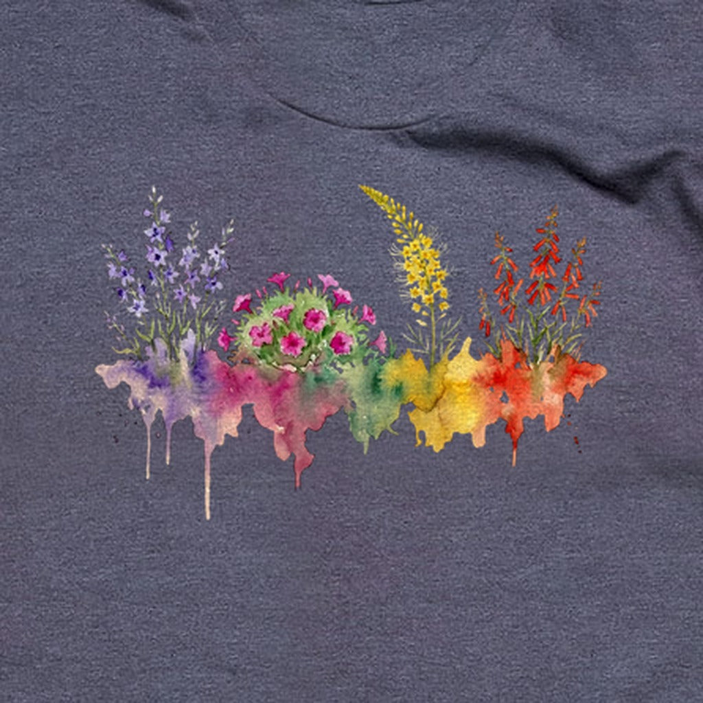 Watercolor Arches Wildflowers T-Shirt