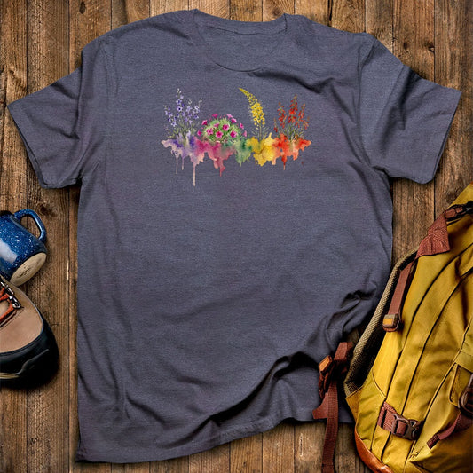 Watercolor Arches Wildflowers T-Shirt
