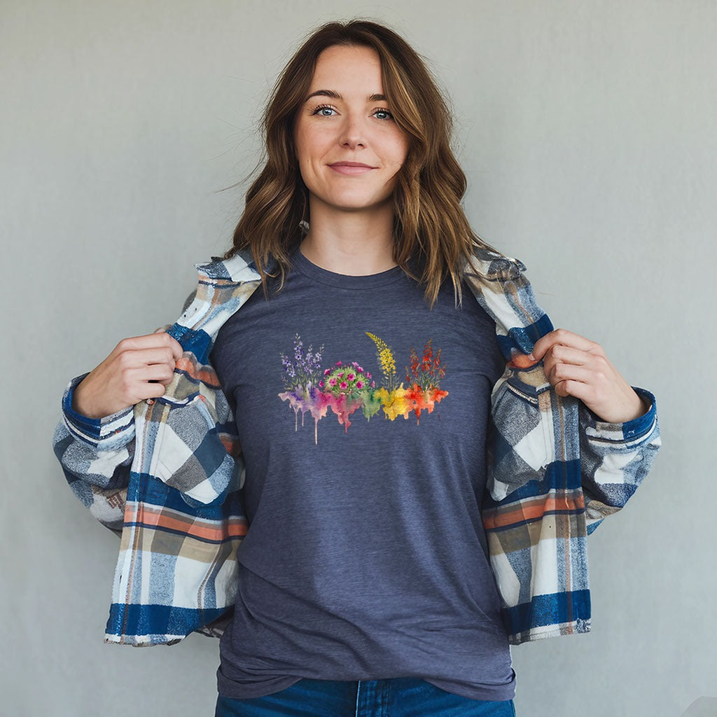 Watercolor Arches Wildflowers T-Shirt