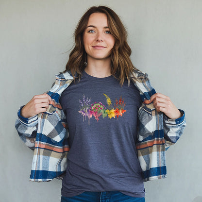 Watercolor Arches Wildflowers T-Shirt