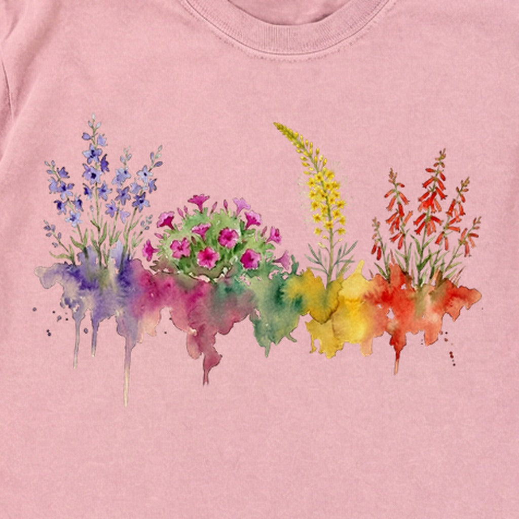 Watercolor Arches Wildflowers Premium Long Sleeve